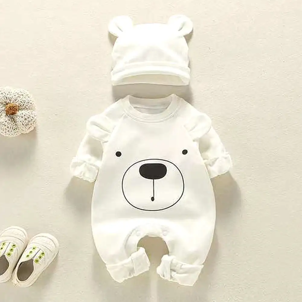 Newborns Bear Overalls