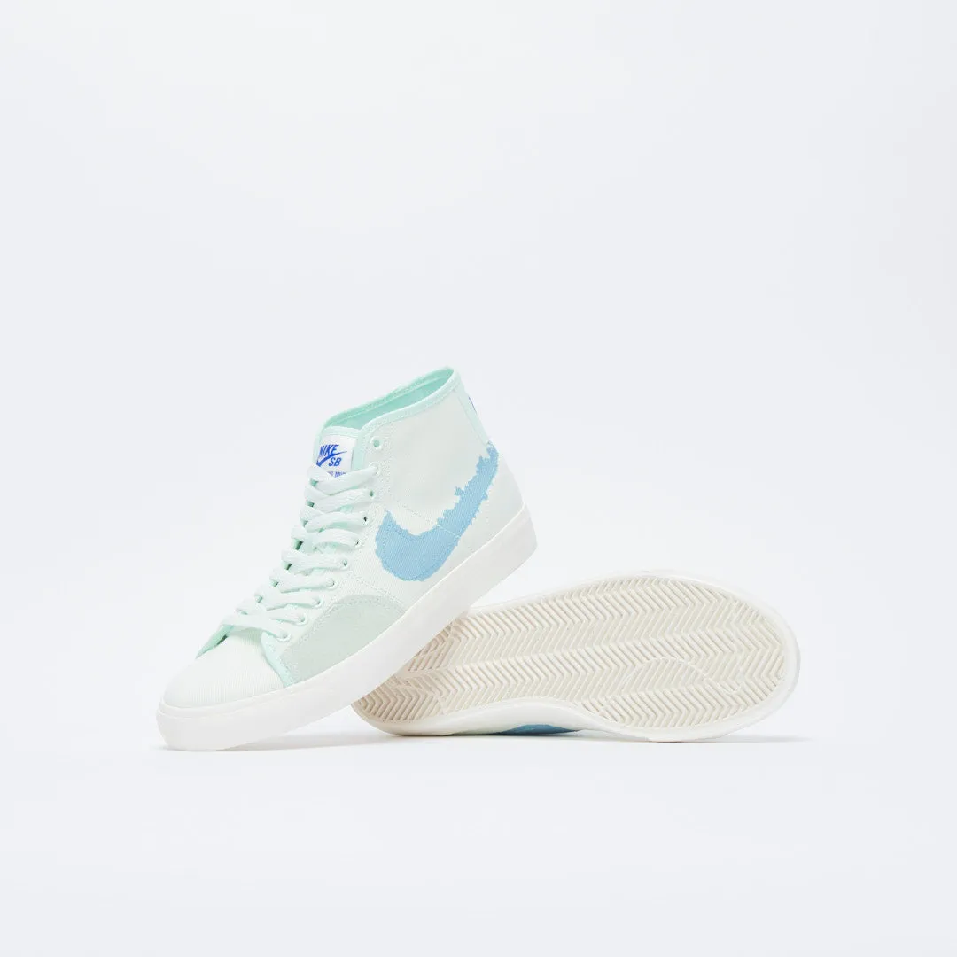 Nike SB Blazer Court Mid Premium (Barely Green/Boarder Blue)