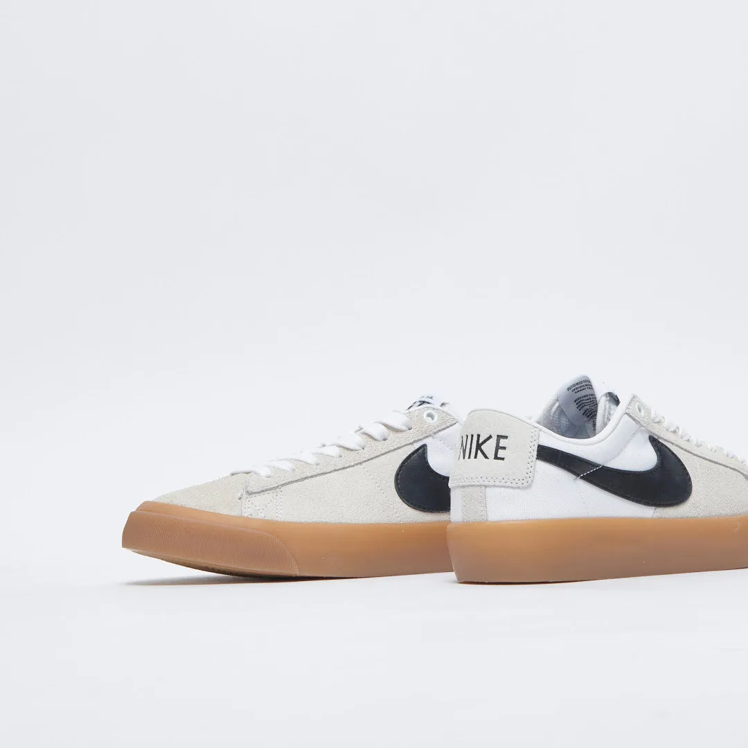 Nike SB - Zoom Blazer Low GT (White/Black/Gum)