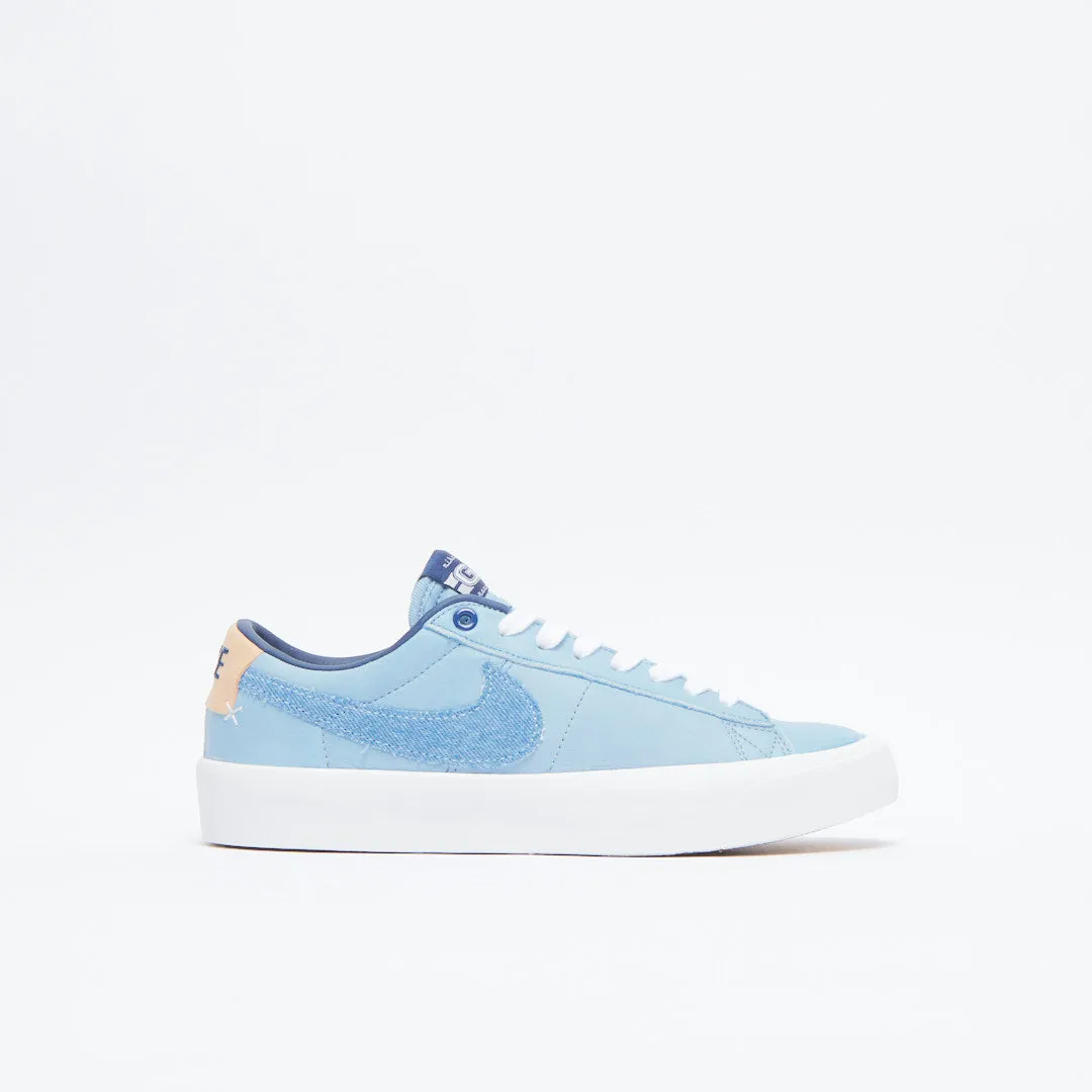 Nike SB - Zoom Blazer Low Pro GT Premium Light Denim