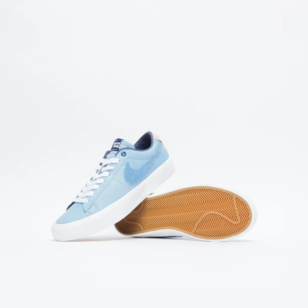 Nike SB - Zoom Blazer Low Pro GT Premium Light Denim