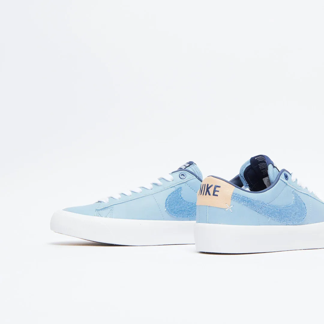 Nike SB - Zoom Blazer Low Pro GT Premium Light Denim