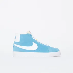 Nike SB Zoom Blazer Mid (Cerulean/White)