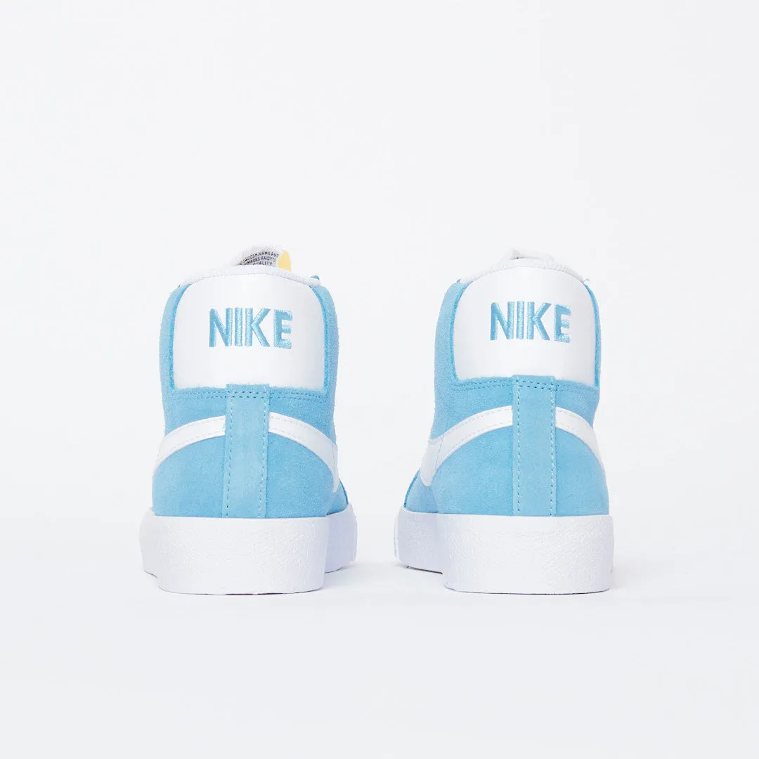 Nike SB Zoom Blazer Mid (Cerulean/White)