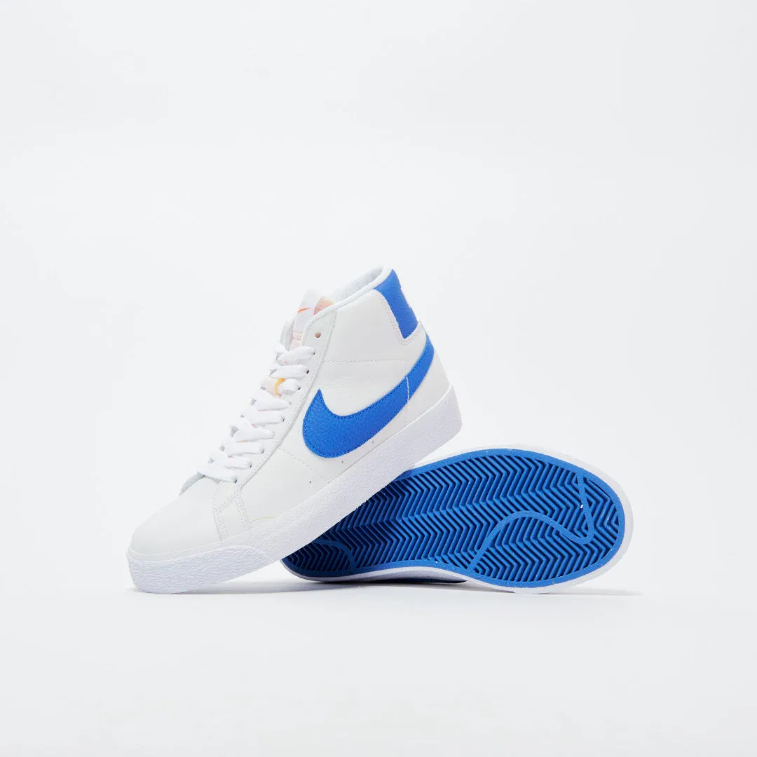 Nike SB Zoom Blazer Mid ISO Orange Label - White/Varsity Royal