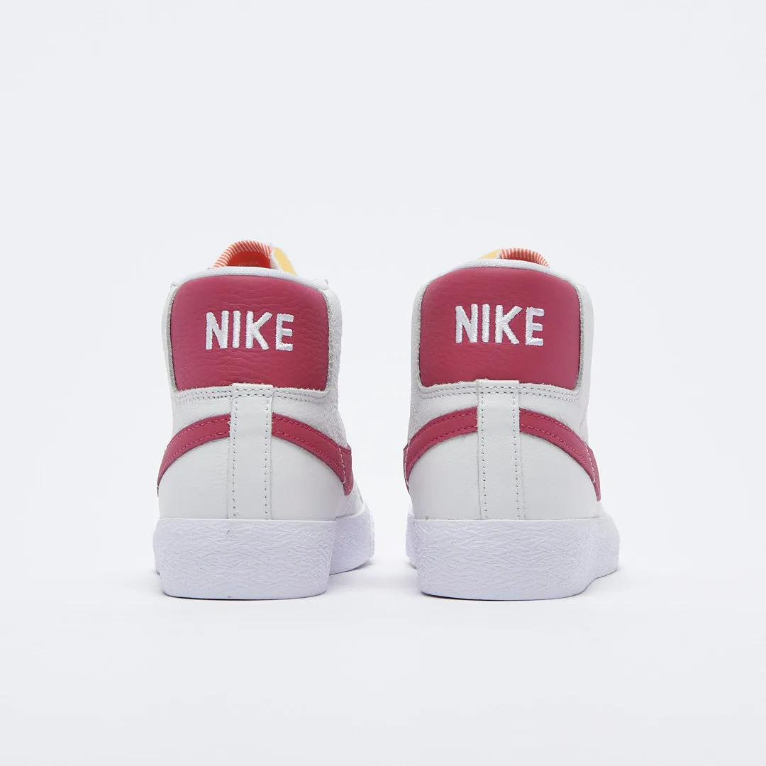 Nike SB - Zoom Blazer Mid ISO (White/Sweet Beet)