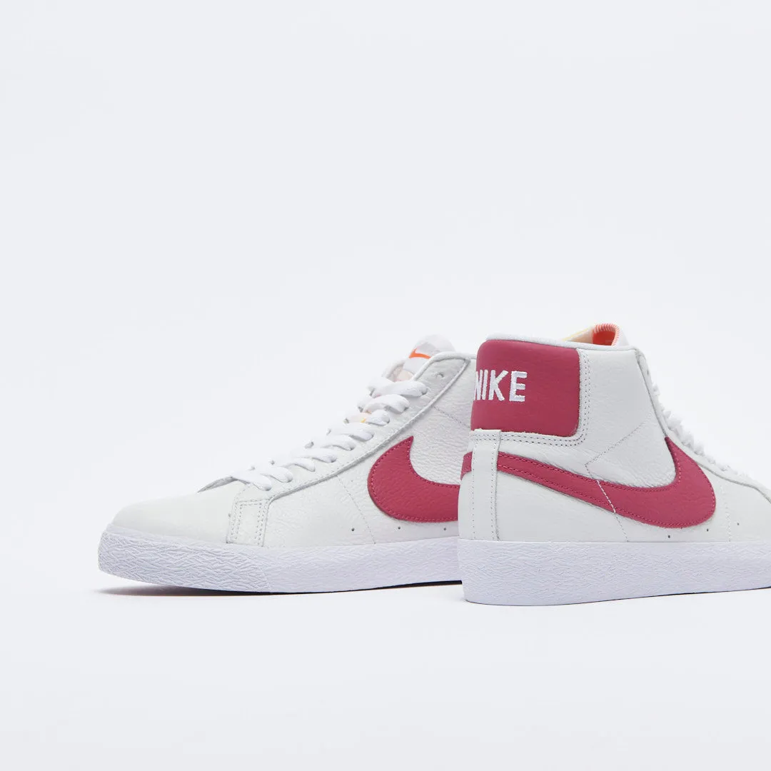 Nike SB - Zoom Blazer Mid ISO (White/Sweet Beet)