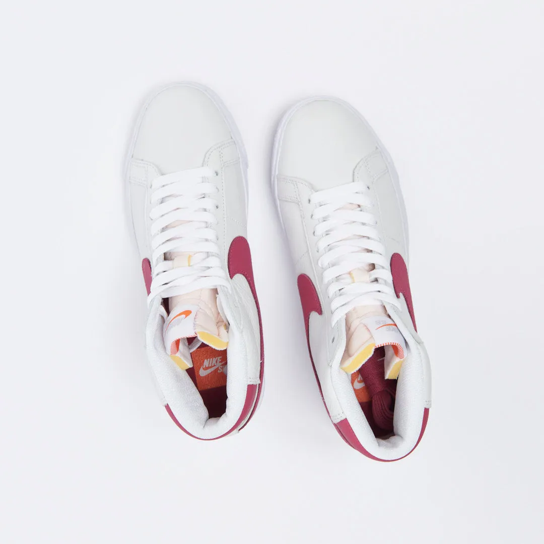 Nike SB - Zoom Blazer Mid ISO (White/Sweet Beet)