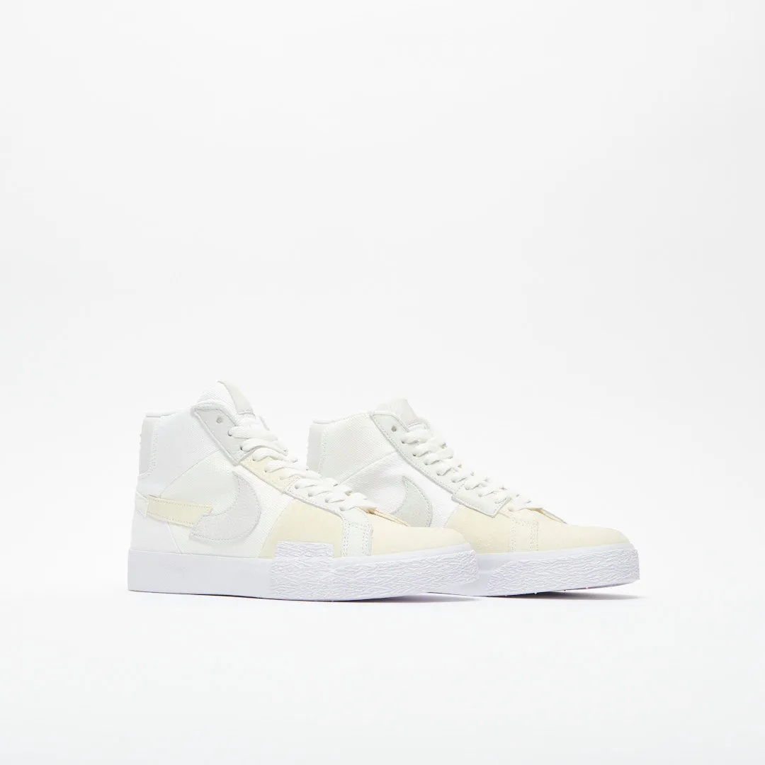 Nike SB - Zoom Blazer Mid Premium Undyed (White/Summit White)