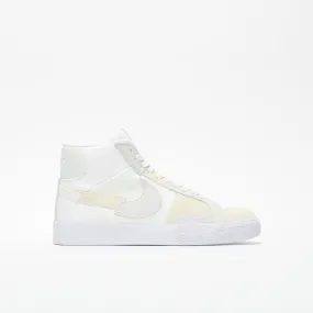 Nike SB - Zoom Blazer Mid Premium Undyed (White/Summit White)