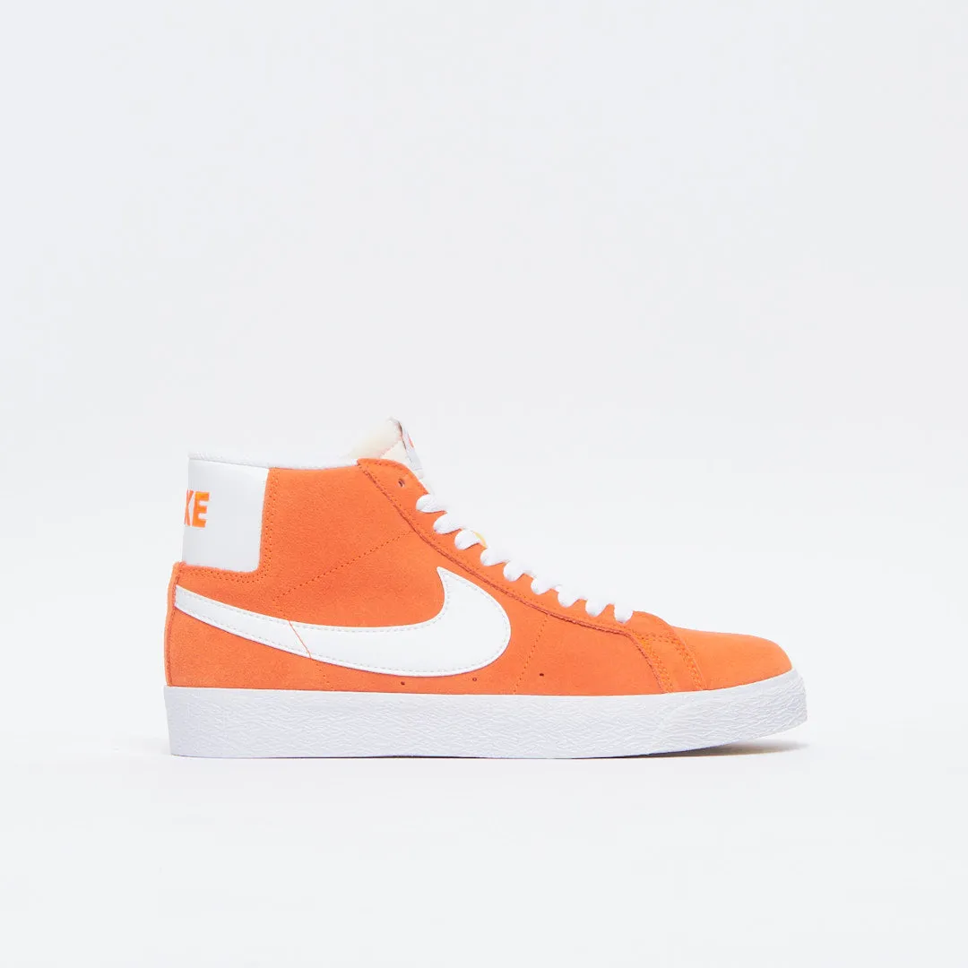 Nike SB - Zoom Blazer Mid Suede (Safety Orange/White)