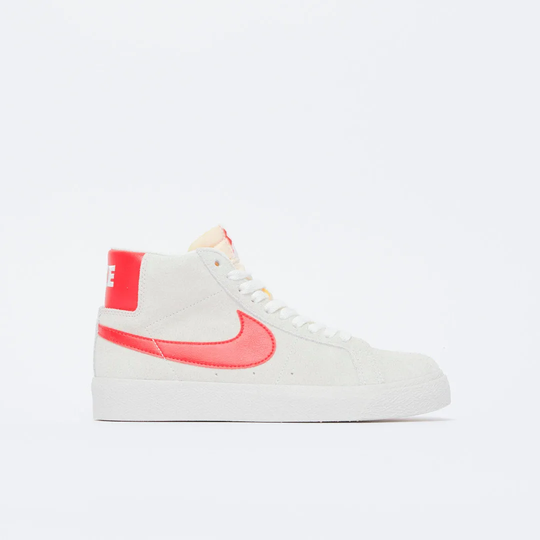 Nike SB Zoom Blazer Mid (Summit White/University Red)