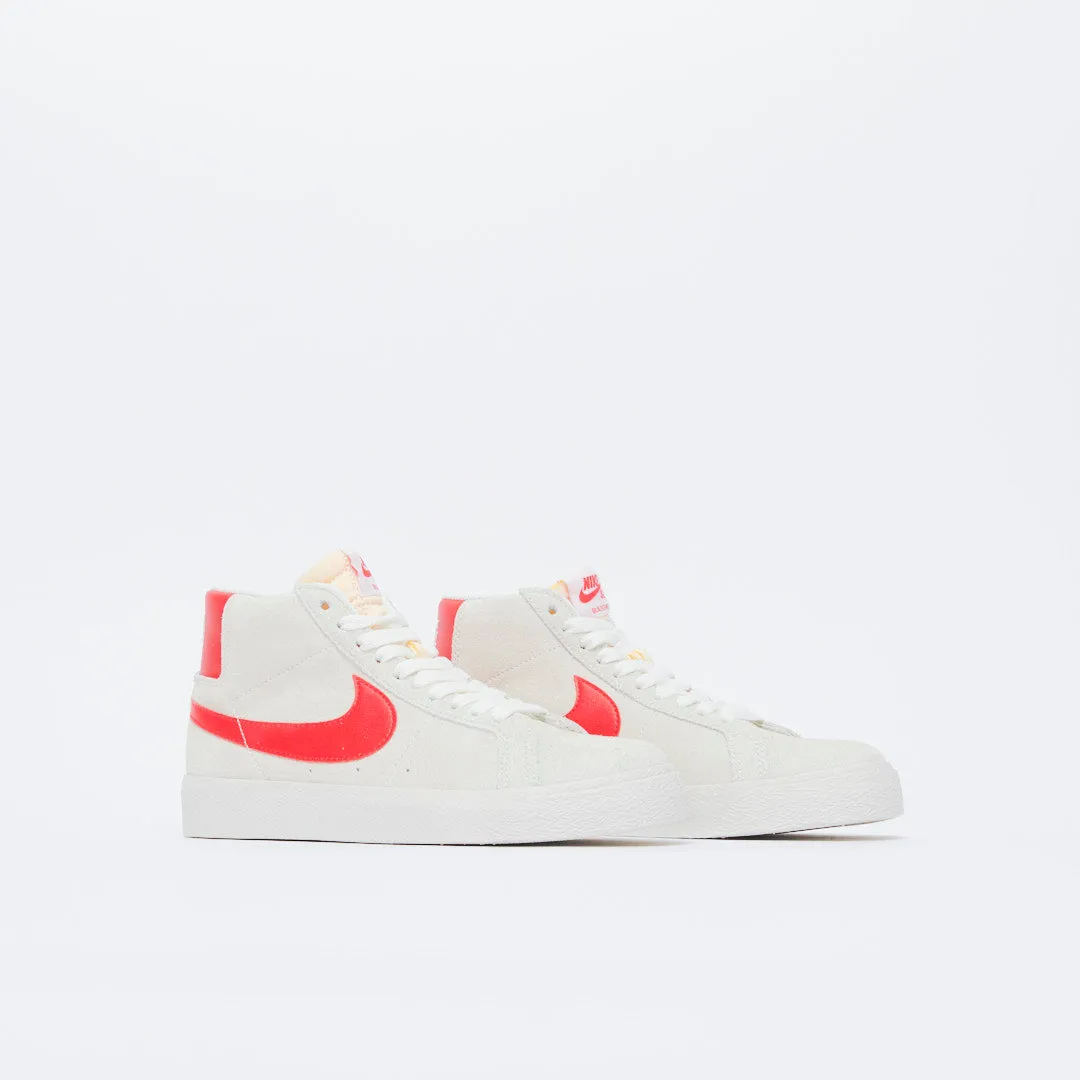 Nike SB Zoom Blazer Mid (Summit White/University Red)