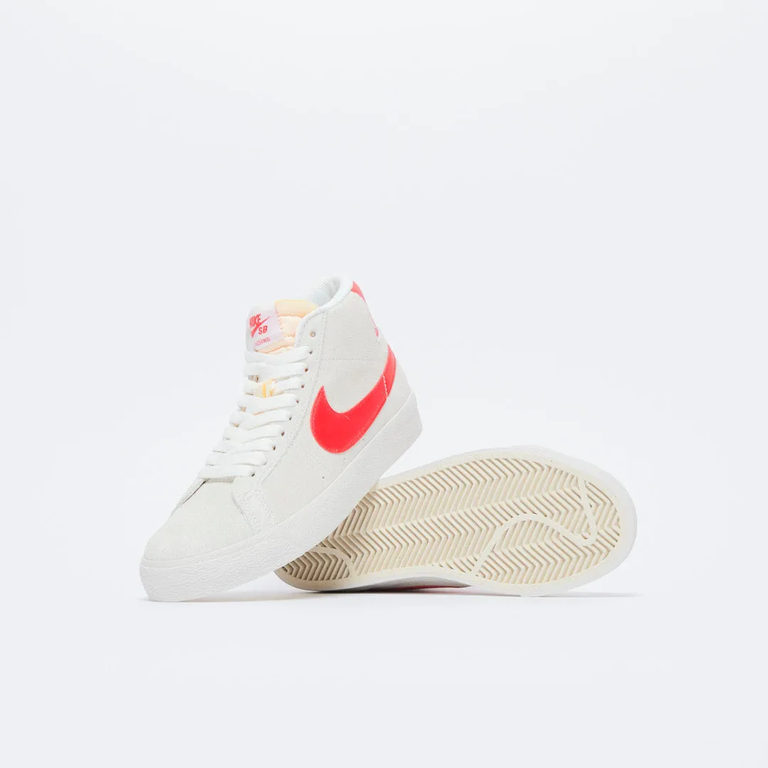 Nike SB Zoom Blazer Mid (Summit White/University Red)