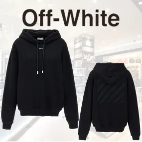 Off-White  |Cotton Logo Hoodies & Sweatshirts