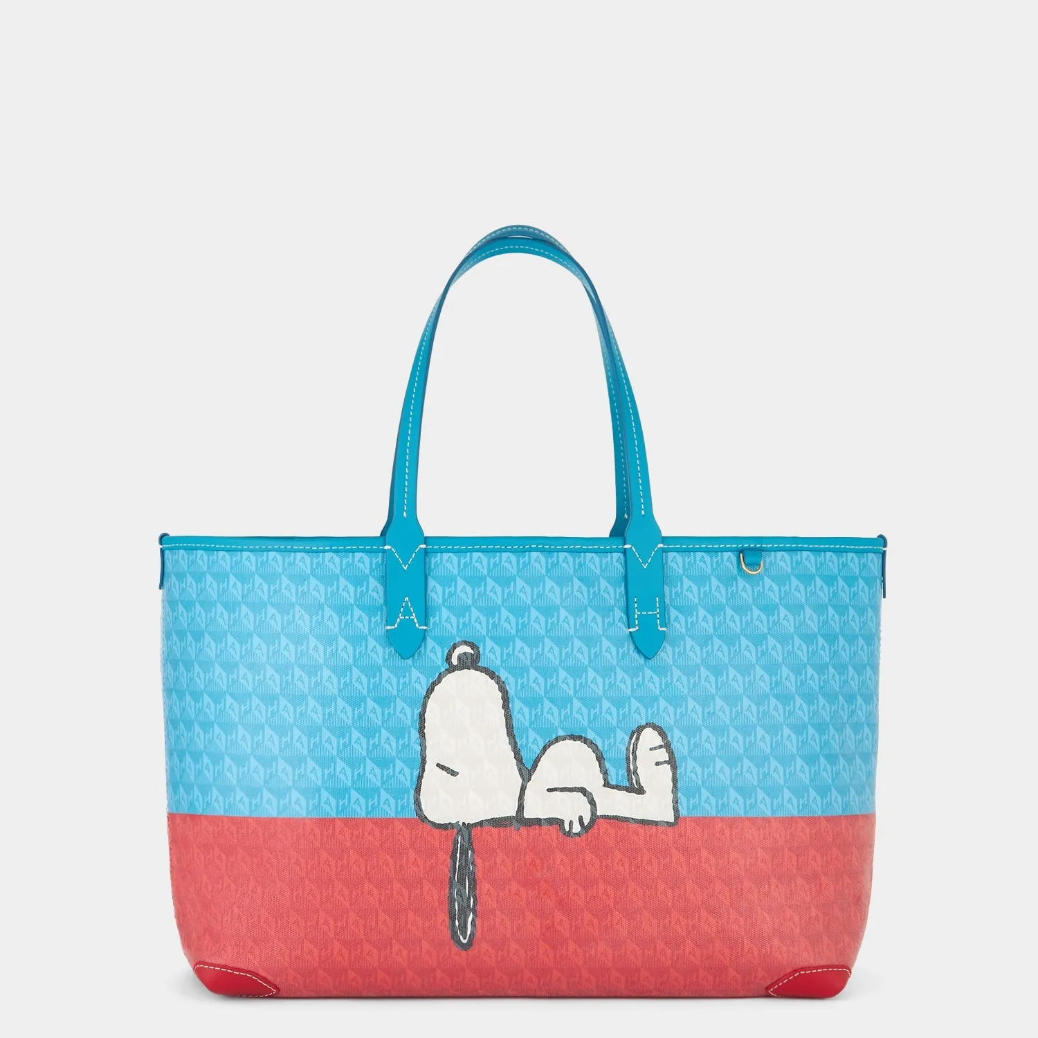 Peanuts I am a Plastic Bag Small Snoopy Tote-              