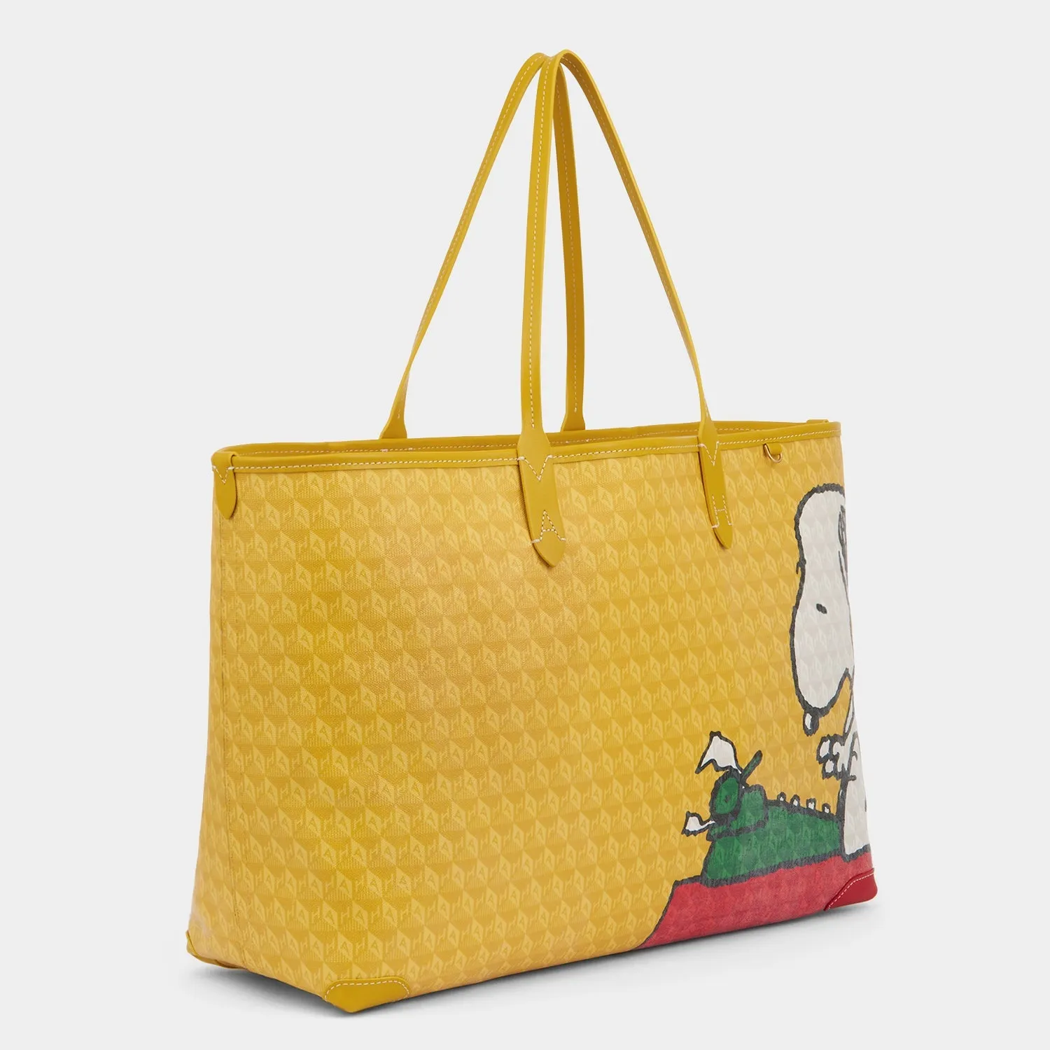 Peanuts I am a Plastic Bag Snoopy Tote-              