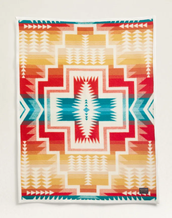 Pendleton Harding Star Ivory Baby Blanket