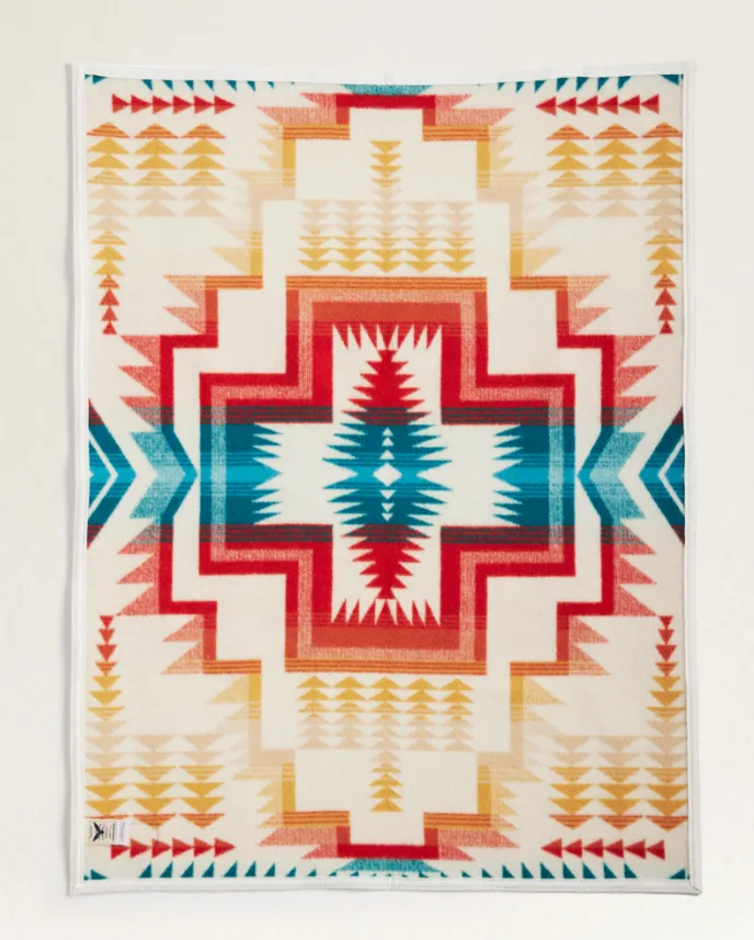 Pendleton Harding Star Ivory Baby Blanket