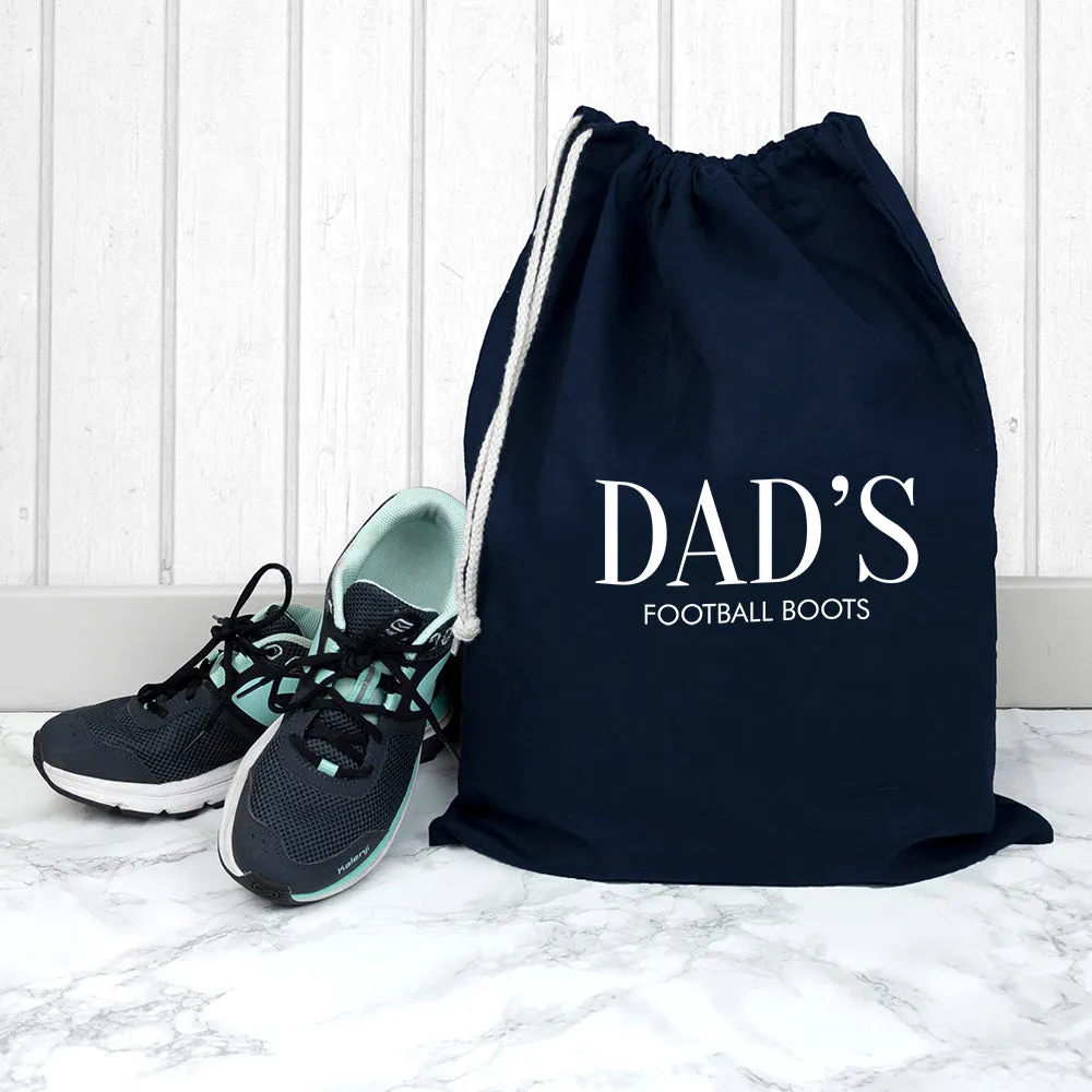 Personalised Navy Boot Bag