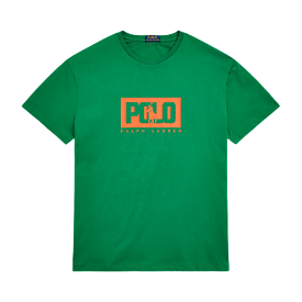 Polo Ralph Lauren Box Logo Classic Fit Jersey T-Shirt (Green)