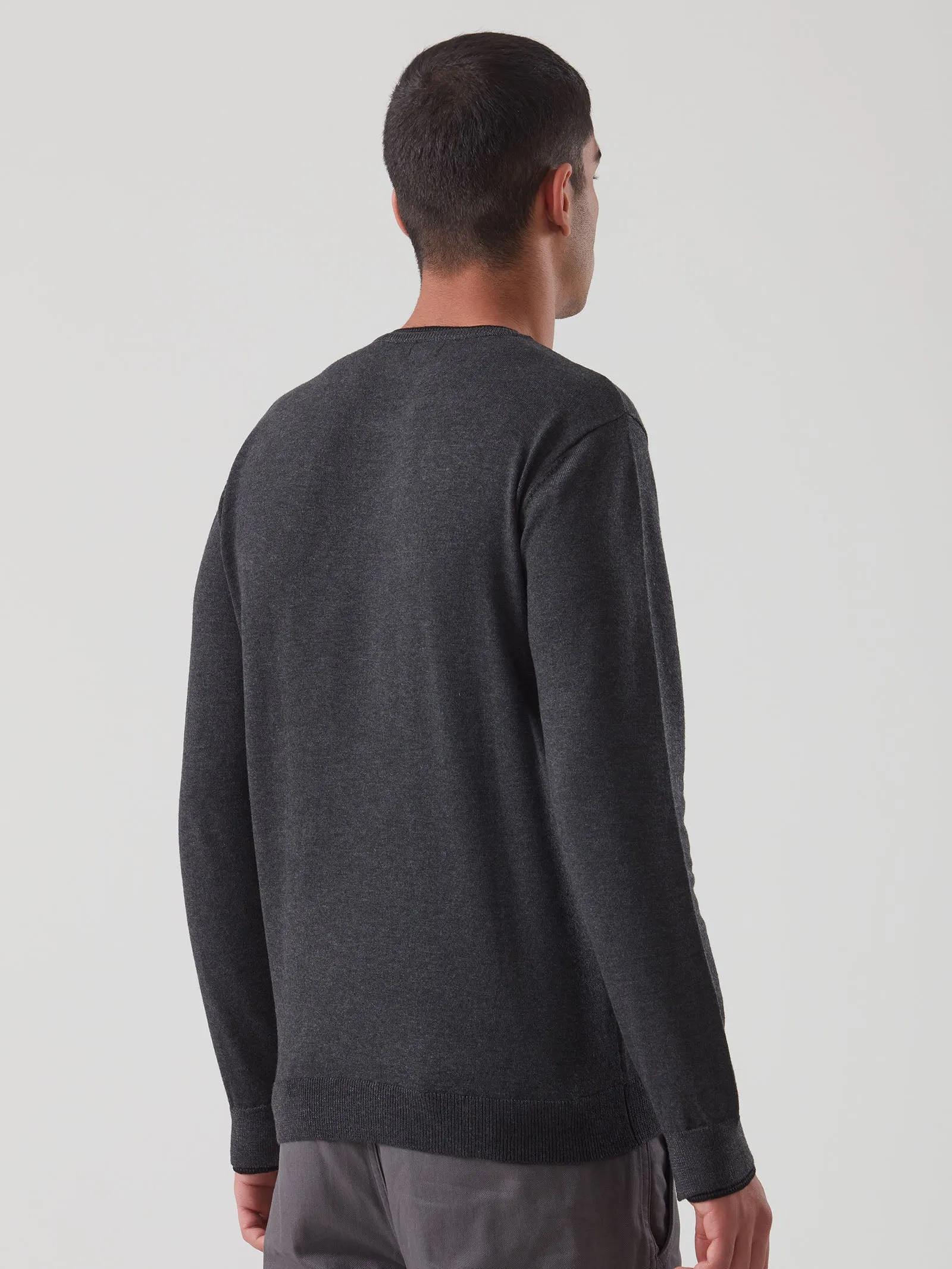 Pull girocollo in filato Sport Wool