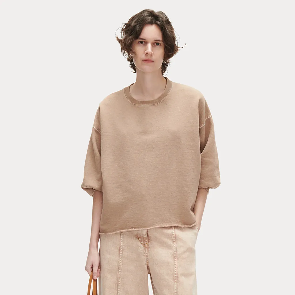 Rachel Comey Woman Fond Sweatshirt Hazelnut Brown