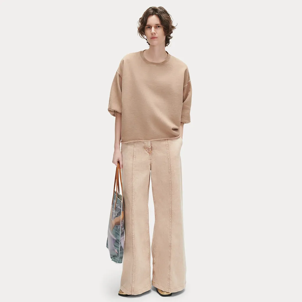 Rachel Comey Woman Fond Sweatshirt Hazelnut Brown