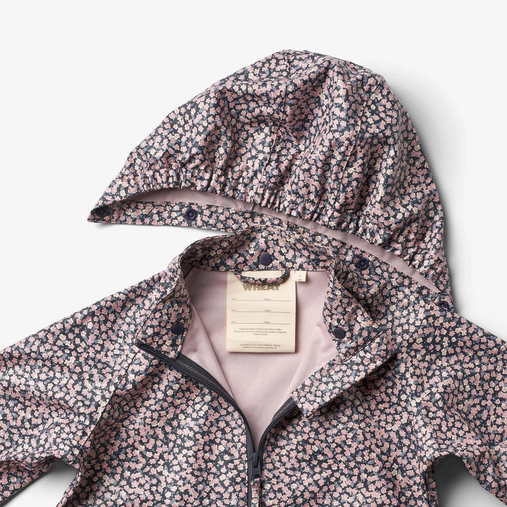 Rainwear Chardy Jacket - rainy flowers