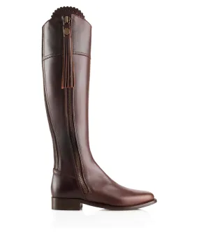 Regina Boot                             Mahogany Leather