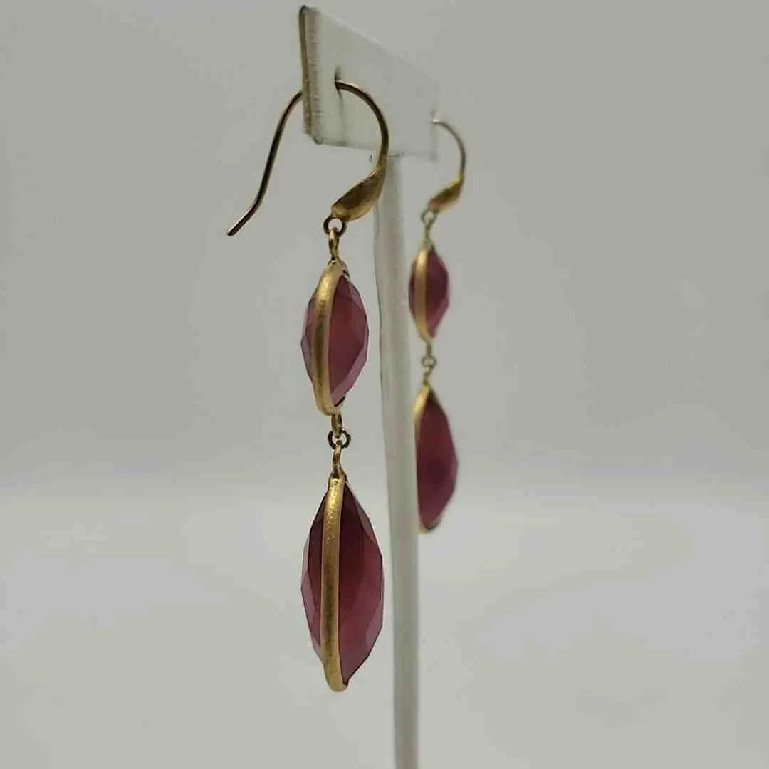 RIVKA FRIEDMAN Hot Pink Earrings