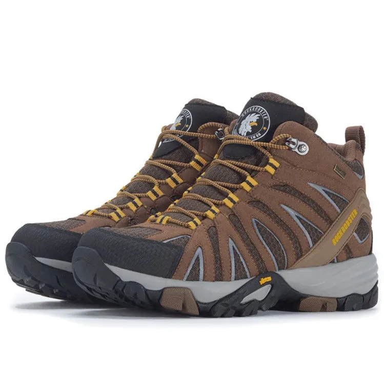 ROCKROOSTER Bedrock Brown 6 Inch Waterproof Hiking Boots with VIBRAM® Outsole OT21062