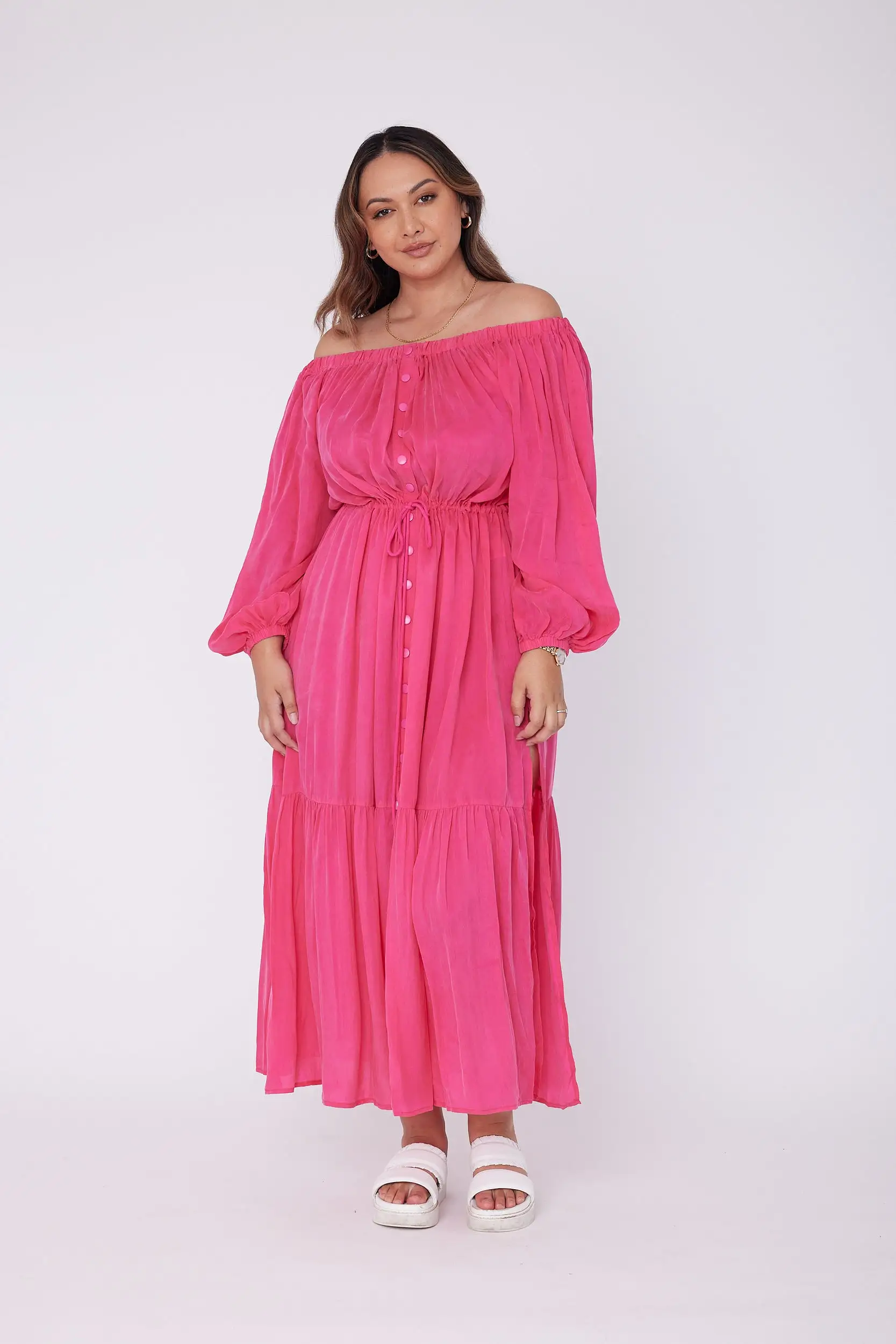 ROXETTE Dress Hot Pink