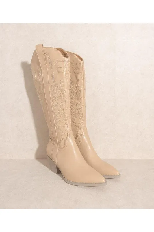 SAMARA Embroidered Western Boot