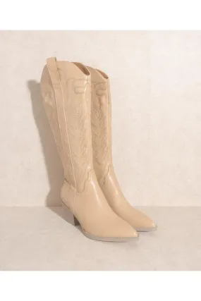 SAMARA Embroidered Western Boot