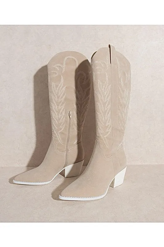 SAMARA Embroidered Western Boot