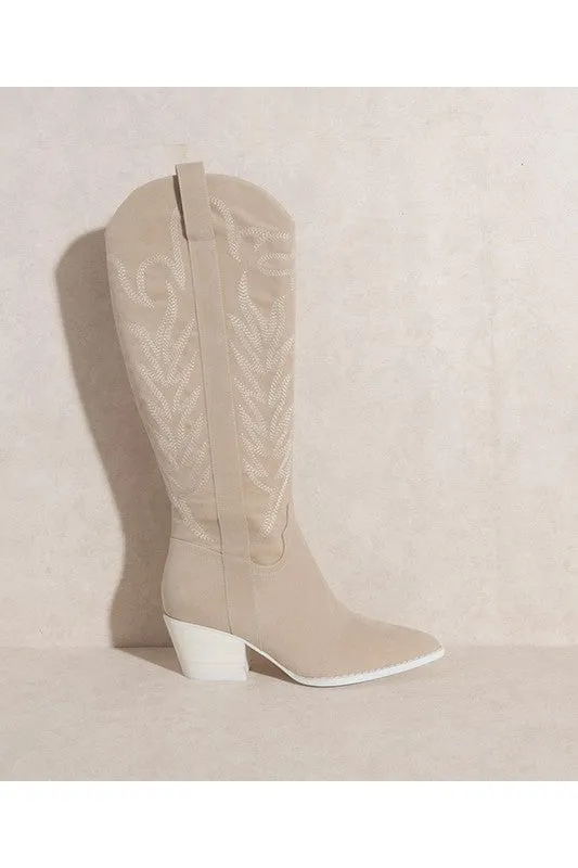 SAMARA Embroidered Western Boot