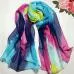 Scarf From India poncho Women Shawls and Scarves Chinese Ink Style Wrap Shawl Chiffon Scarfs for Beach Bikini