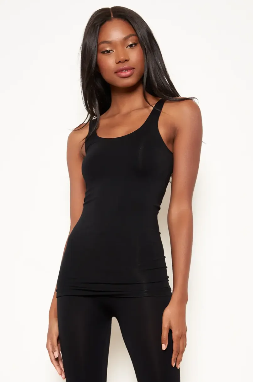 Seamless Scoop Neck Tank Top