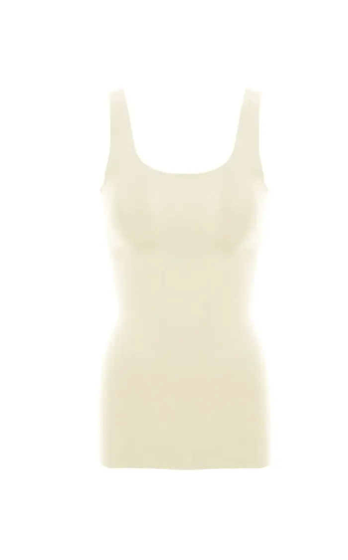 Seamless Scoop Neck Tank Top