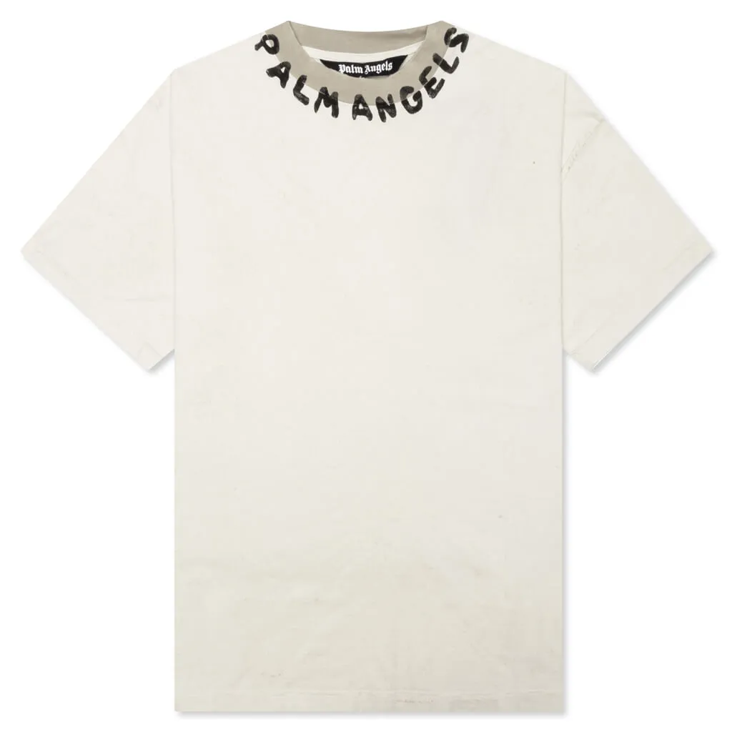 Seasonal Logo Vintage Tee - White/Black