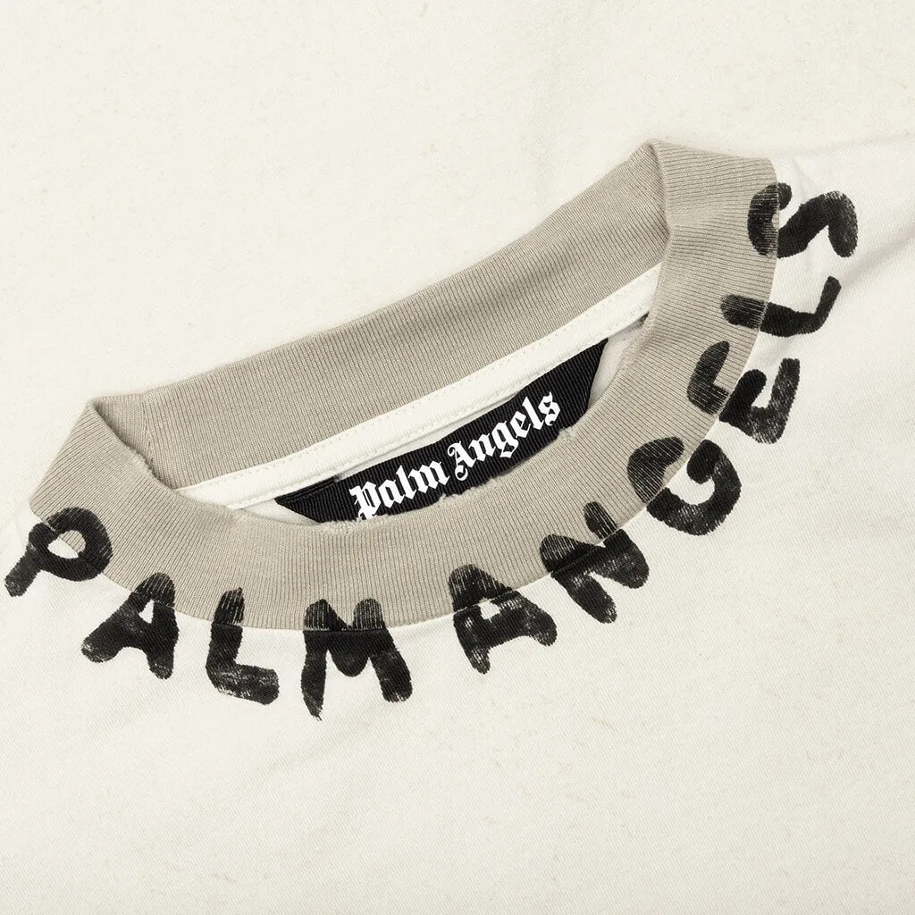 Seasonal Logo Vintage Tee - White/Black