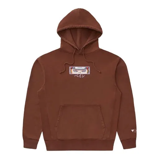 SHIPPUDEN PAIN EYES HOODIE (BROWN)