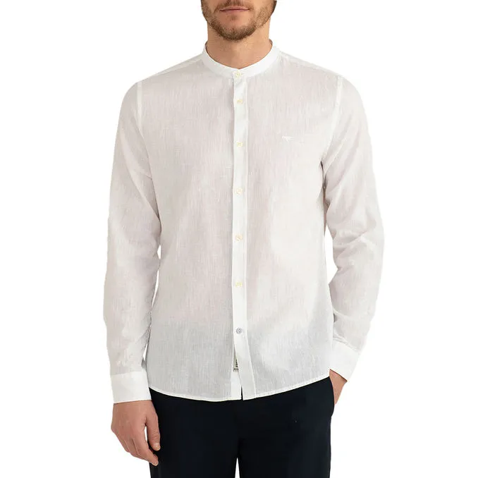 SHIRT WITH FRENCH COLLAR Man White 