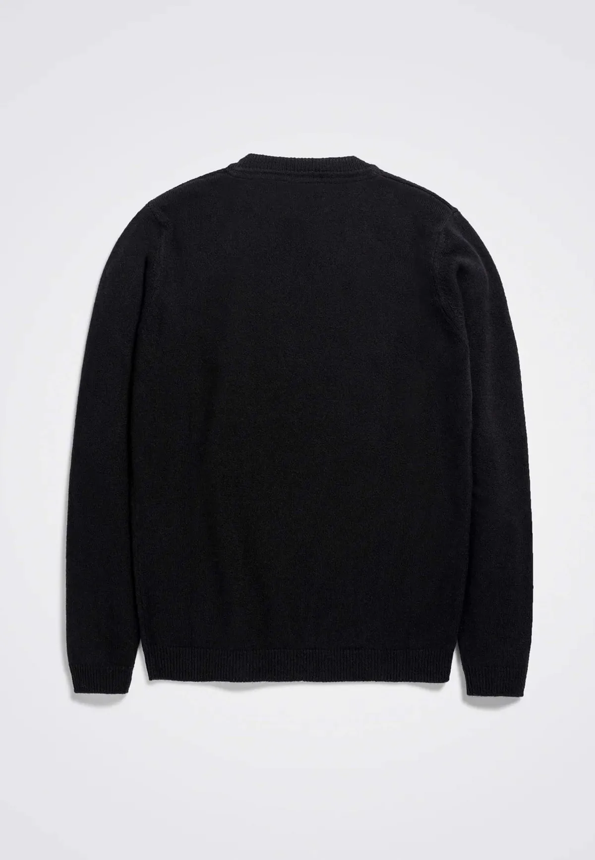 Sigfred Lambswool Sweater - Black