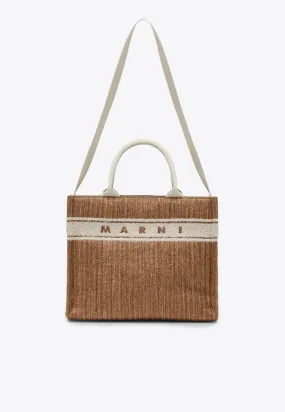 Small Raffia Tote Bag