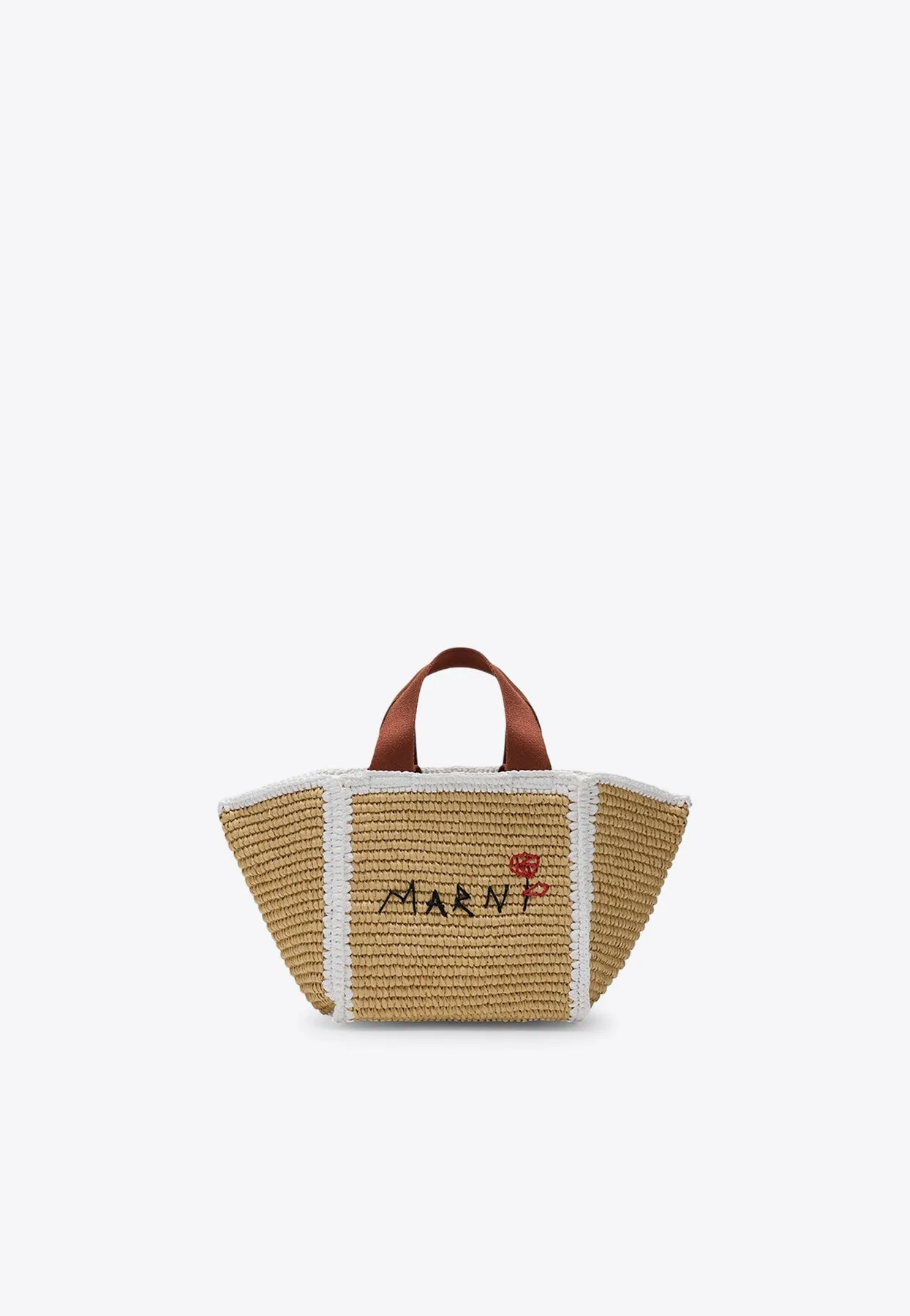 Small Sillo Raffia Tote Bag