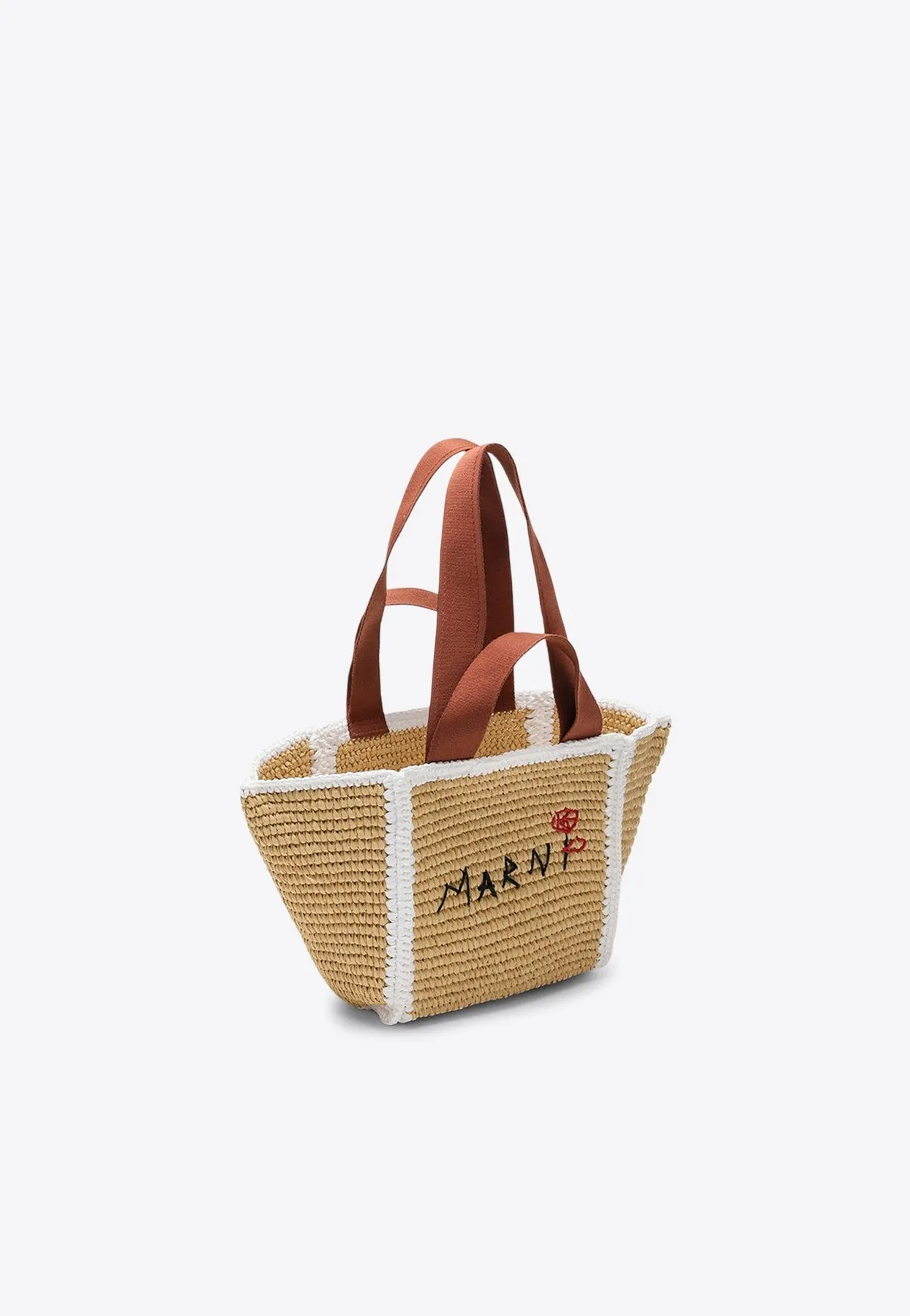 Small Sillo Raffia Tote Bag