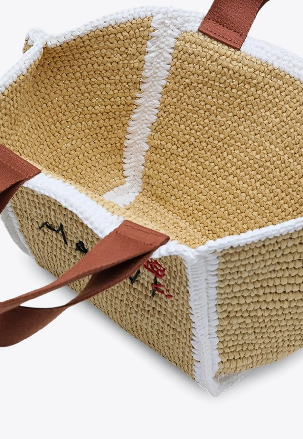 Small Sillo Raffia Tote Bag