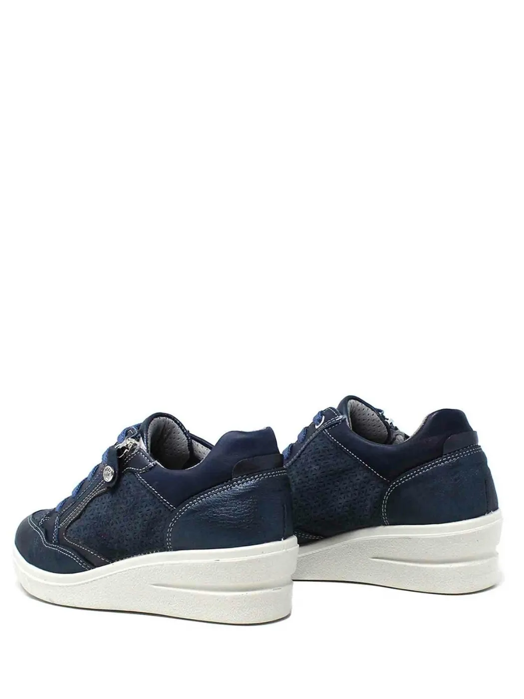 SNEAKERS ENVAL SOFT DONNA CAPRA MET. WASH JEANS 1755633